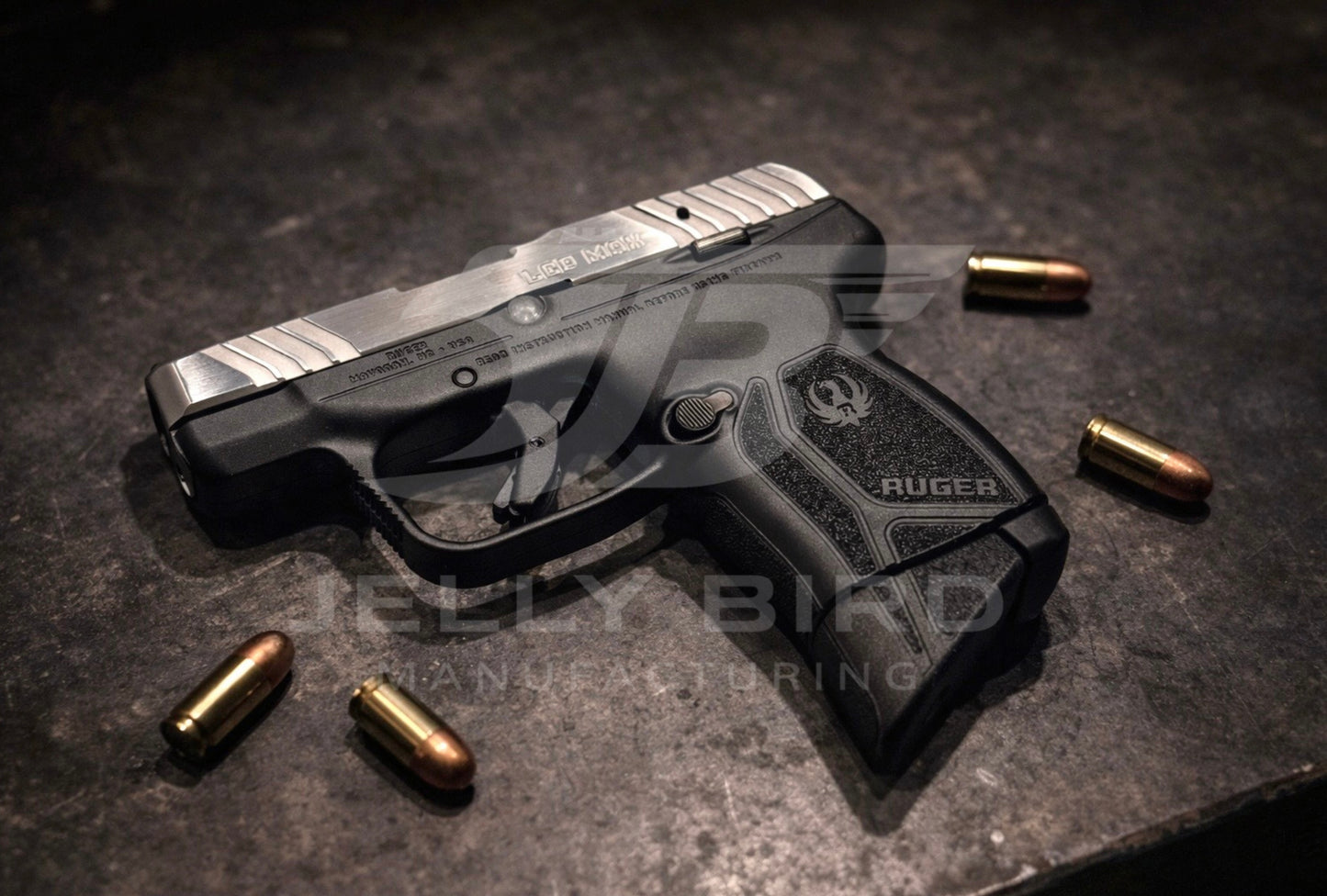 Ruger - LCP Max .380 ACP | 10 round Magazine Pinky Extension - Black
