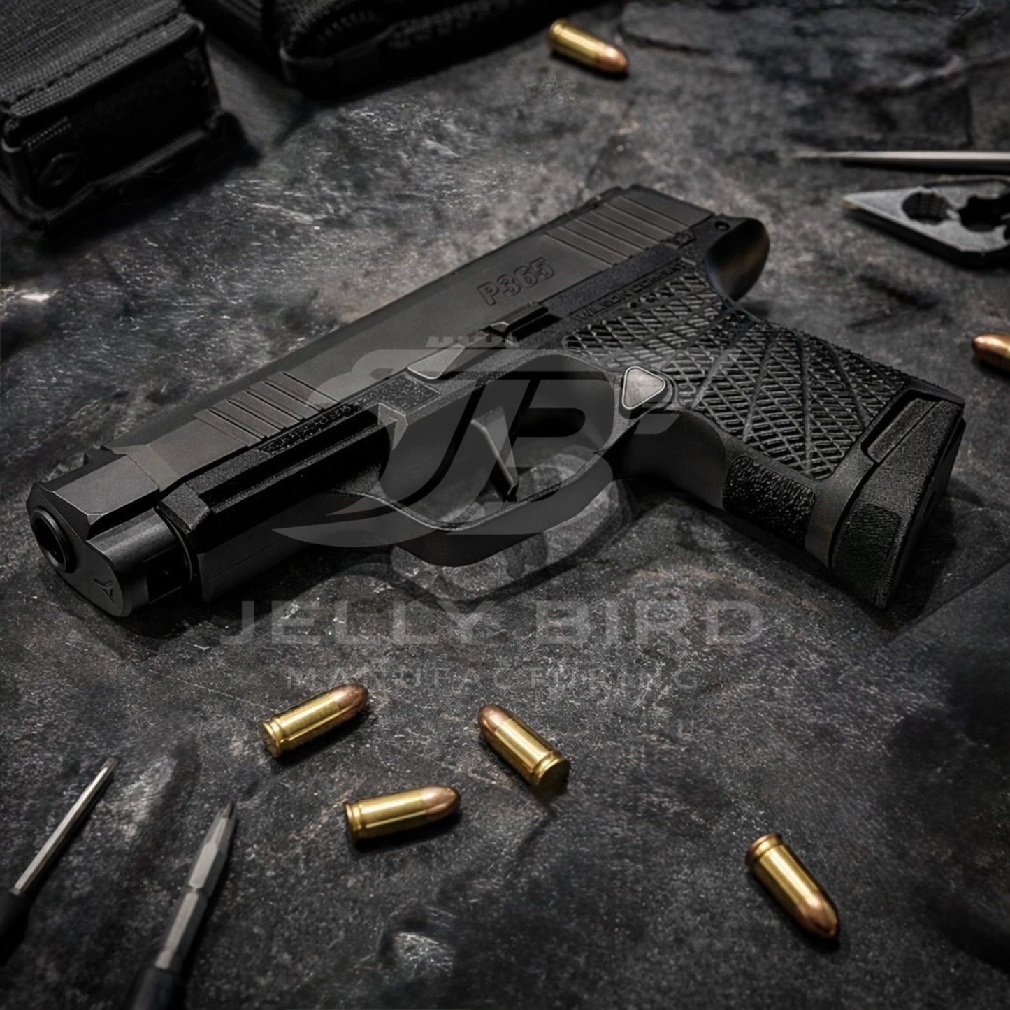 Sig Sauer - P365 | Pinky Extension for +2 MagGuts™ 10rd Magazine Upgrade | Wilson Combat Grip